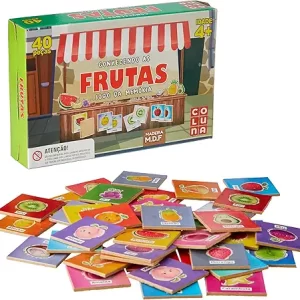 Conhecendo as frutas - Jogo da memória